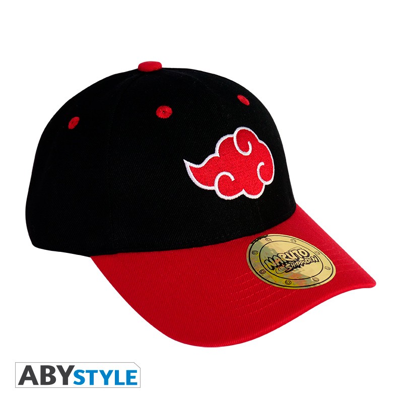 Abysse: Naruto Shippuden - Cap (Black & Red) - Akatsuki