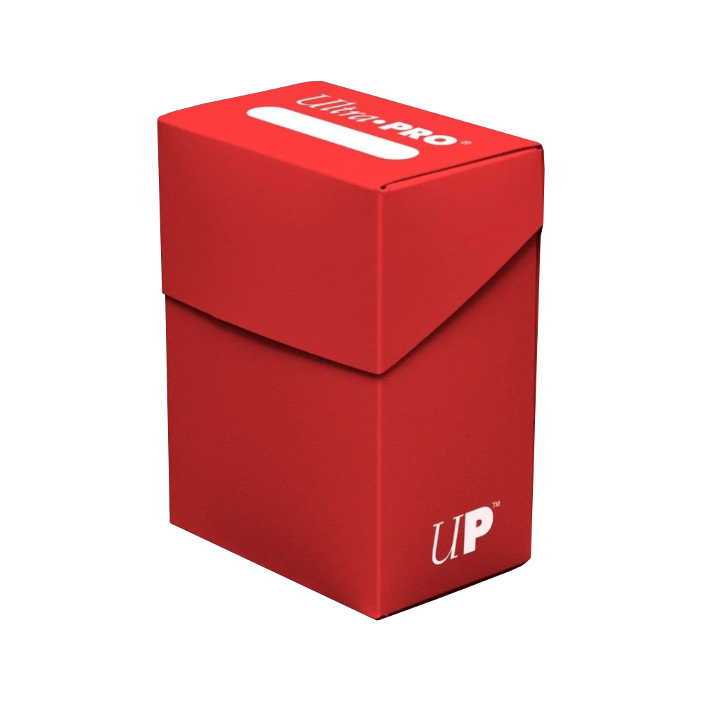Ultra Pro - Solid Color Deck Box - Rot