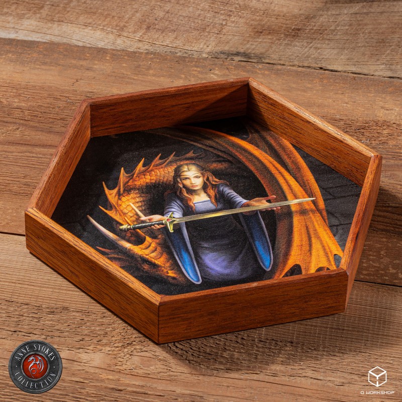 Q Workshop | The Truth | Anne Stokes Dice Tray