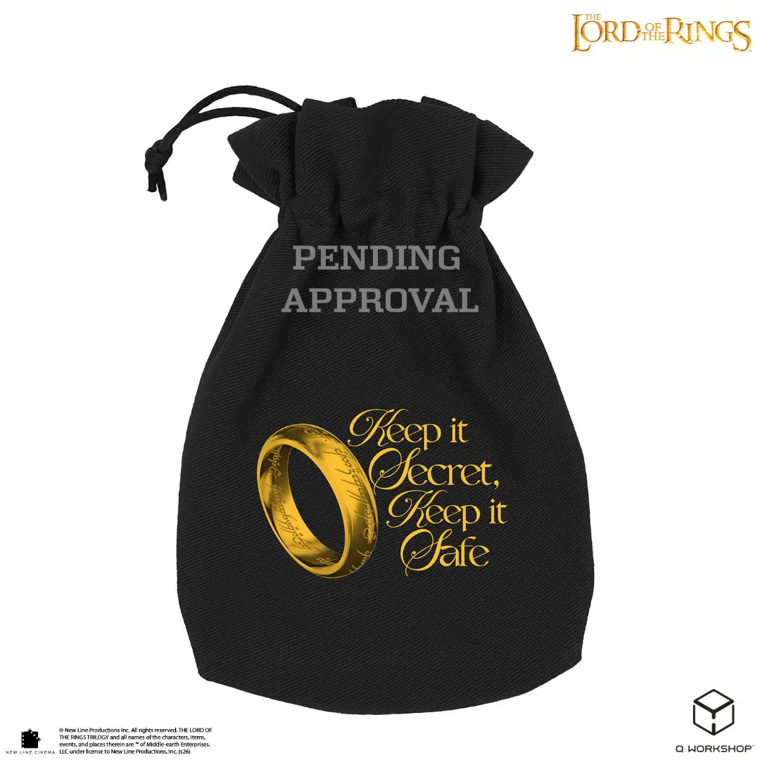Q Workshop | One Ring Keep It Secret Edition | The Lord Of The Rings Dice Pouch