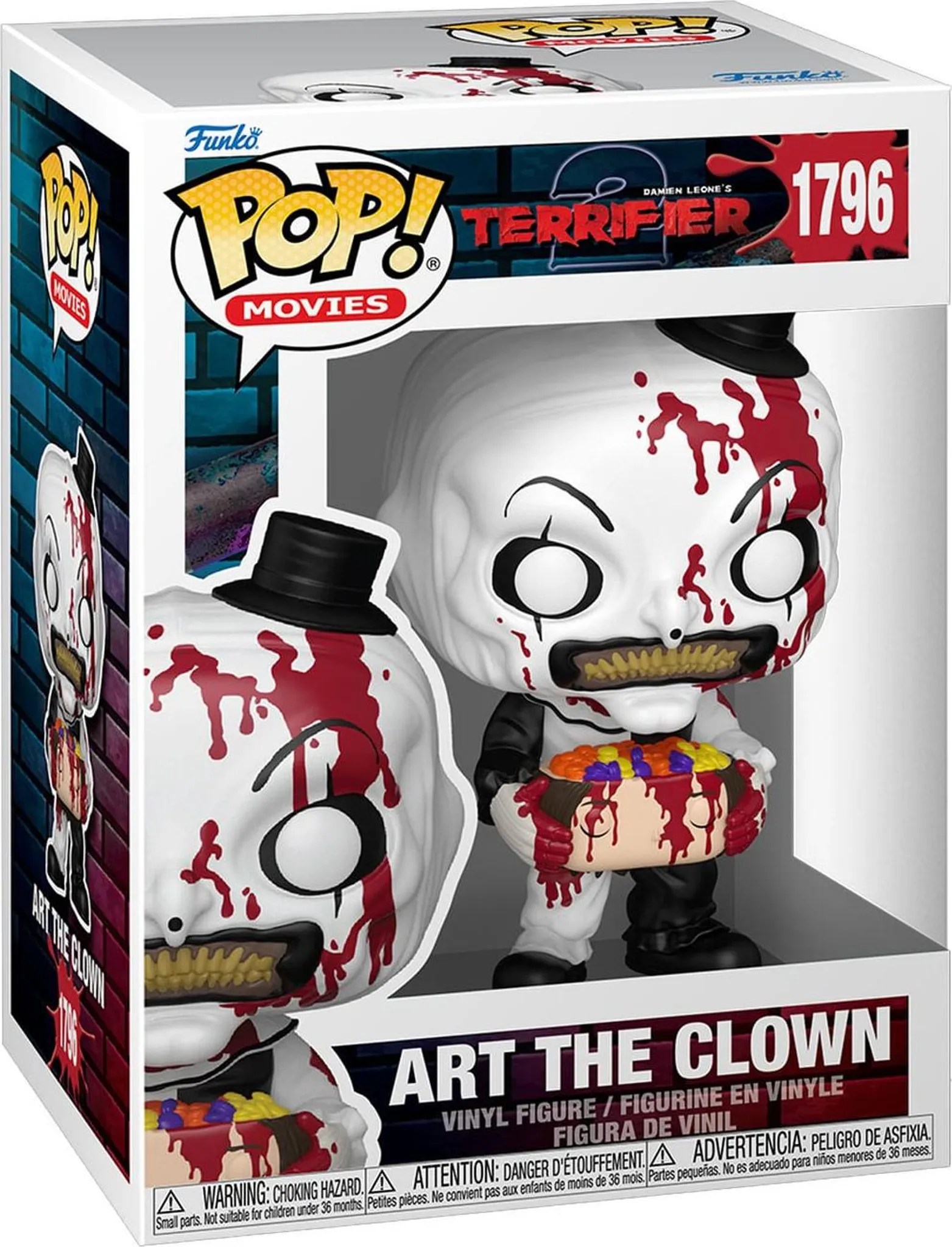 Pop! Vinyl | Art the Clown with Head | Terrifier 2