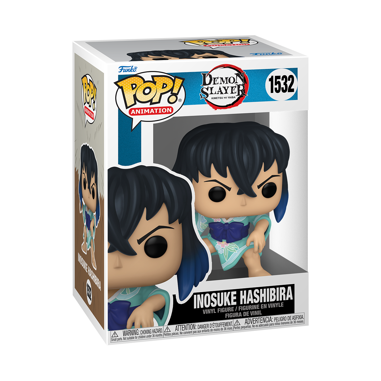 POP! Animation: Inosuke Hashibira in Kimono - Demon Slayer