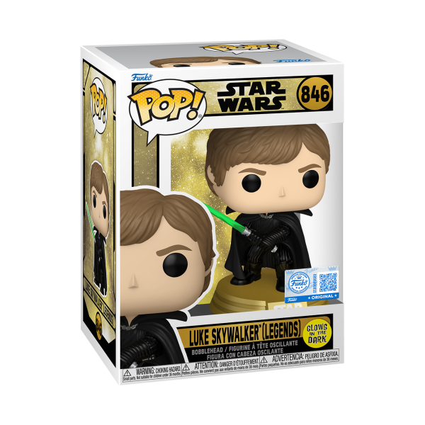 Pop! Vinyl | Luke Skywalker Legends (Glow) | Star Wars