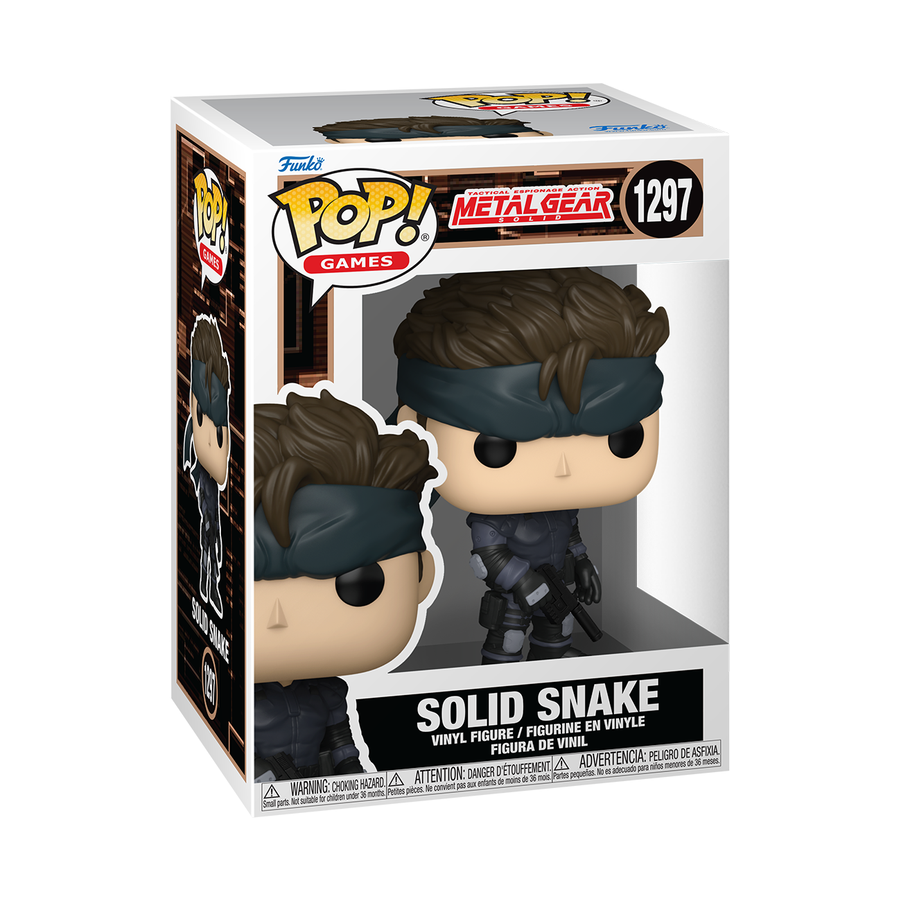 Pop! Vinyl | Solid Snake | Metal Gear Solid