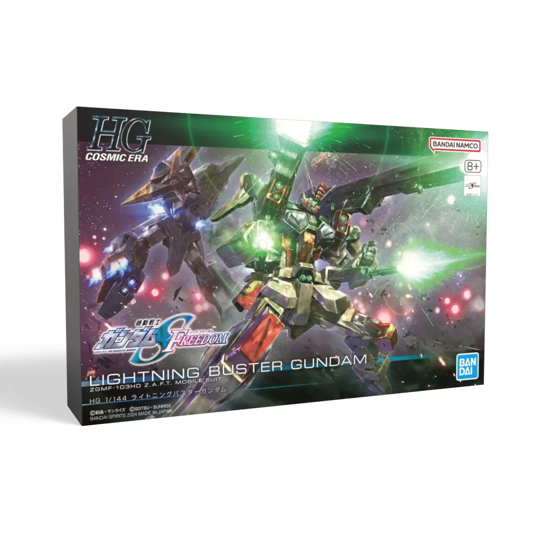 Bandai | HG Lightning Buster Gundam | Mobile Suit Gundam SEED Freedom (1/144)
