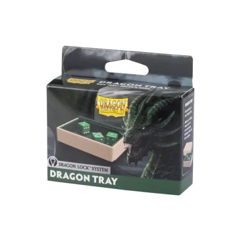 Dragon Shield | Green & Sand | Dragon Tray
