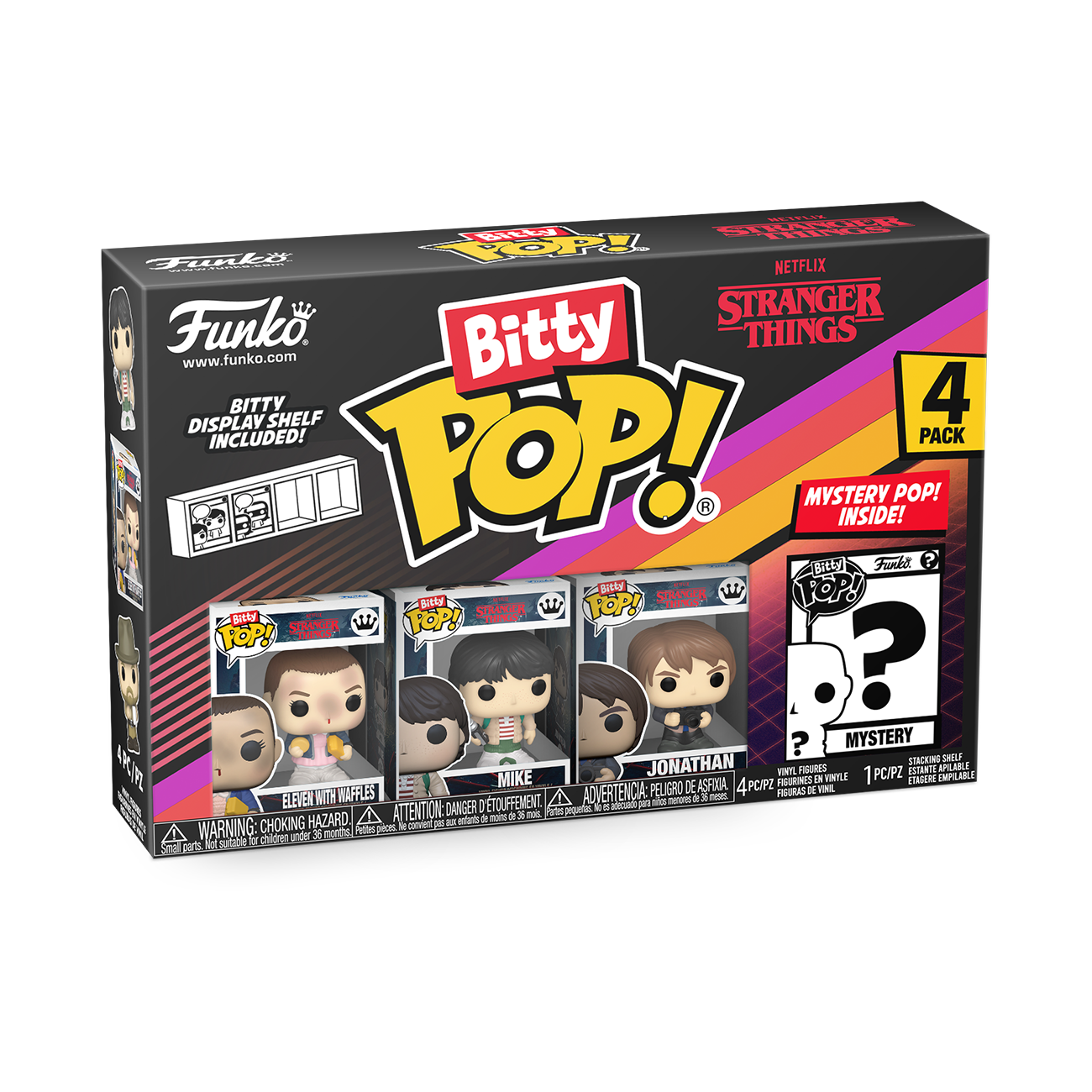 Bitty POP!: Eleven 4pk - Stranger Things