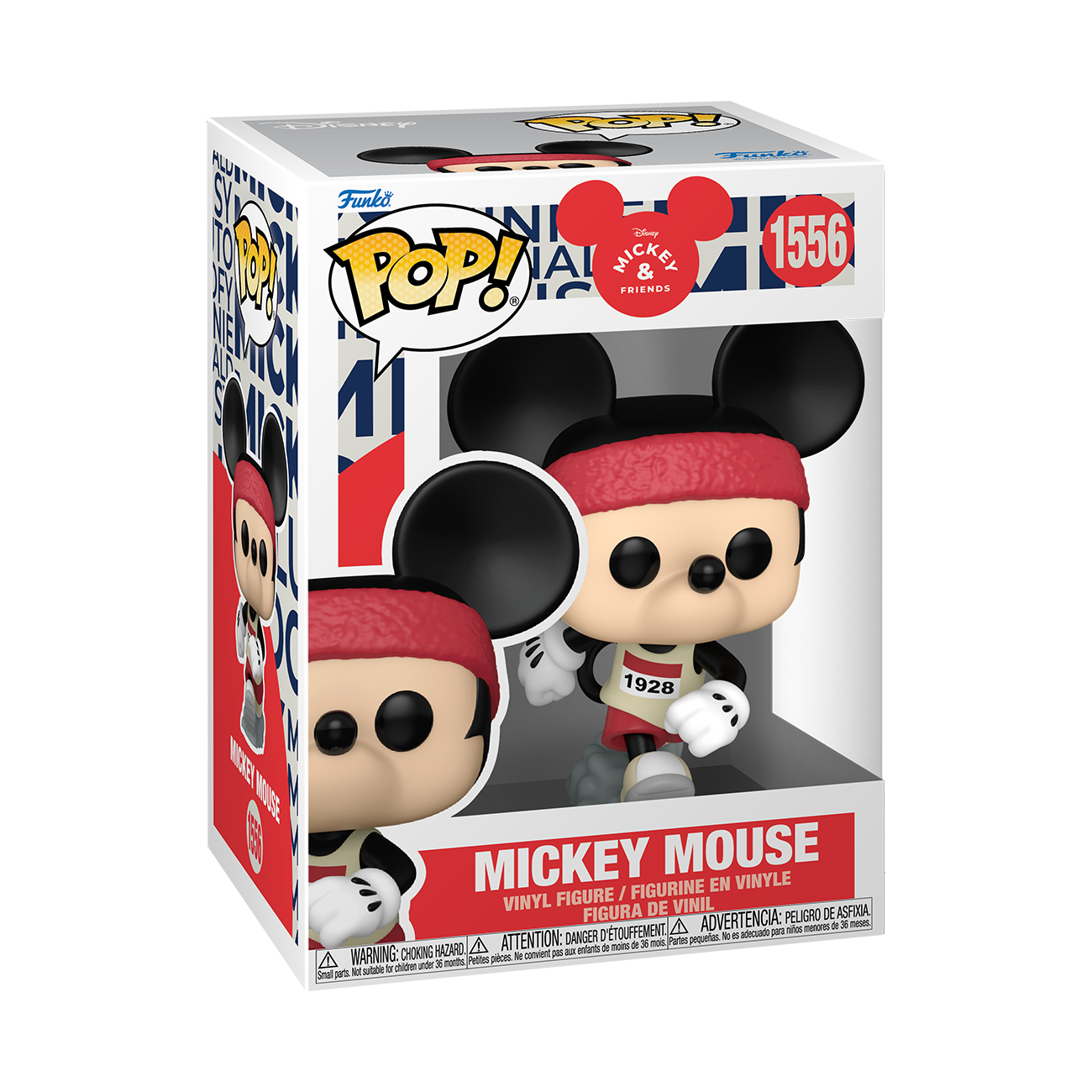 Pop! Disney | Mickey Mouse (Marathon Outfit) | Disney