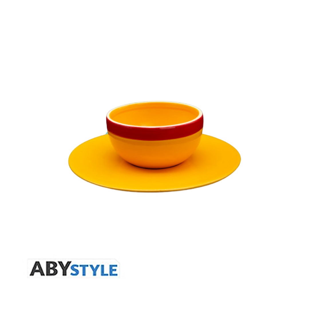 Abysse | One Piece Straw Hat - Bowl and Saucer