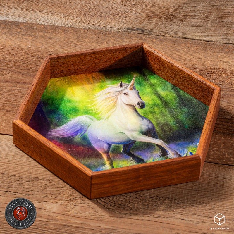 Q Workshop | Chase The Rainbow | Anne Stokes Dice Tray