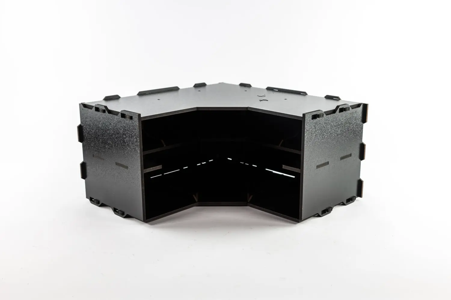 Kraken Wargames | Eckteil Regal | Black Rack
