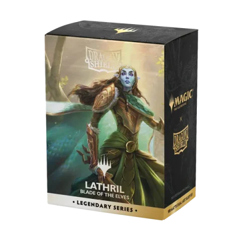 Dragon Shield | Legendary Series - Lathril, Blade of the Elves | Matte Dual Art Sleeves Standard Size