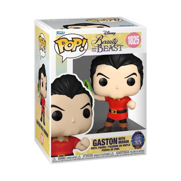 Pop! Vinyl | Gaston with Mirror | Beauty and the Beast