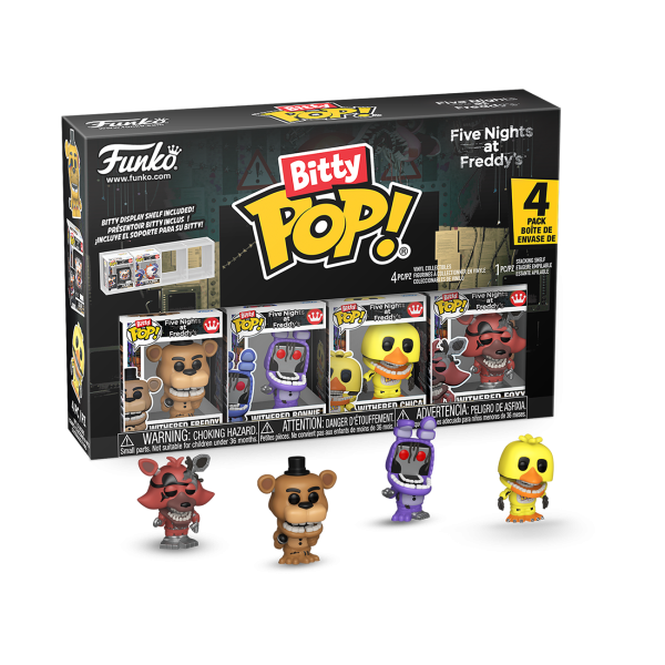 POP! Bitty 4 Pack | Series 6 | Five Nights At Freddy's