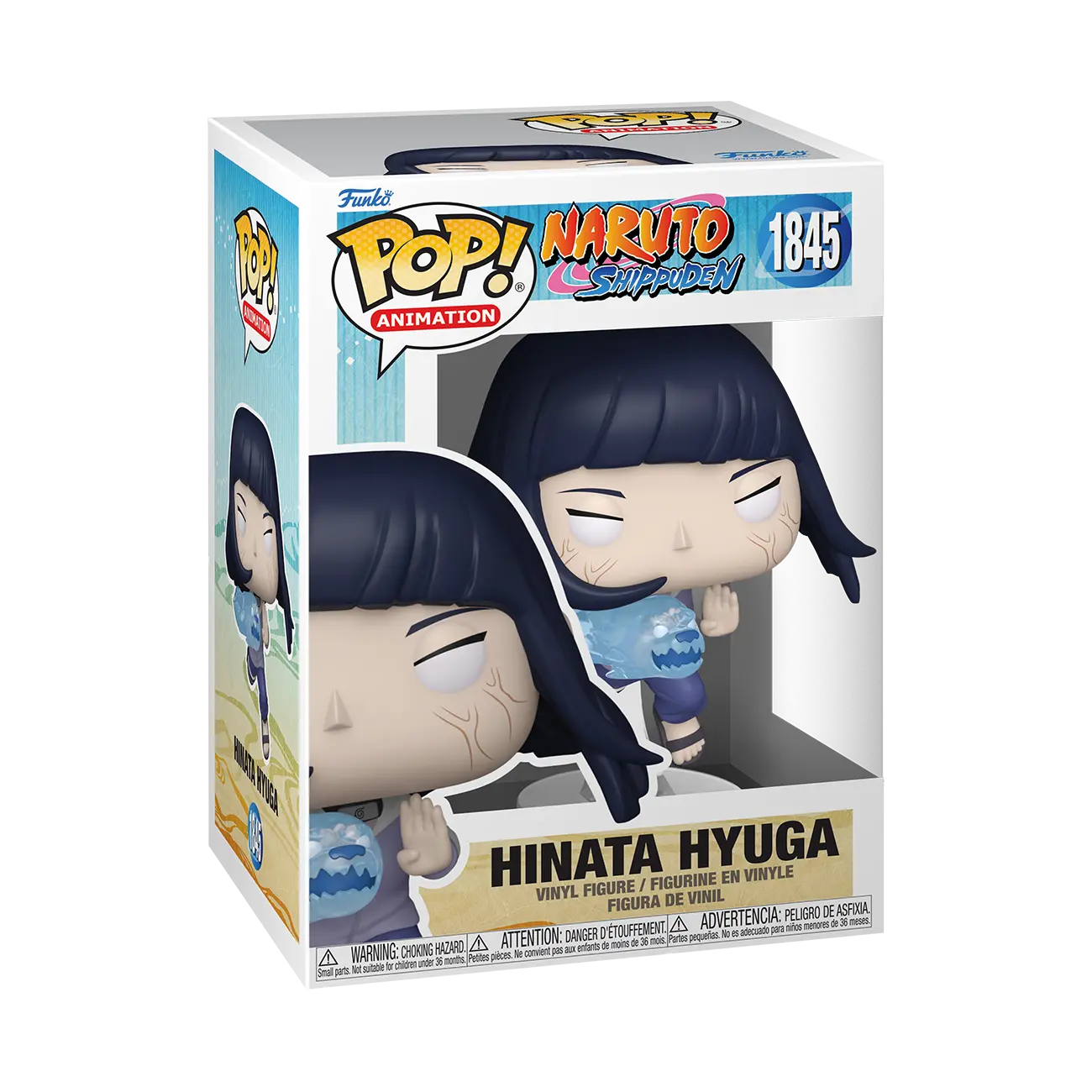 POP! Animation | Hinata Hyuga (Lion Fist Battle Pose) | Naruto Shippuden
