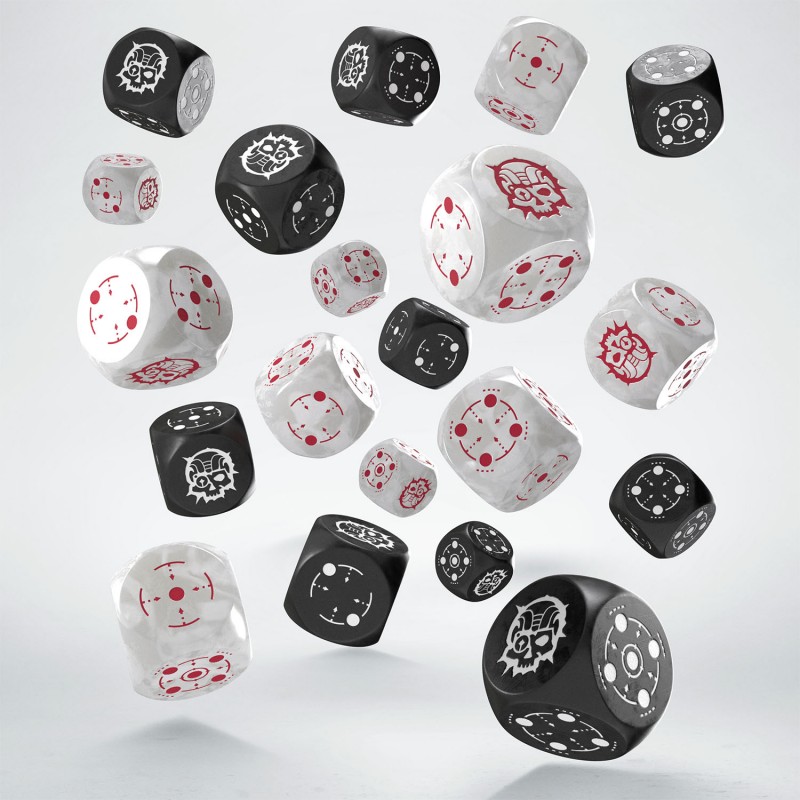 Q Workshop | Black & Pearl | Crosshairs Compact D6