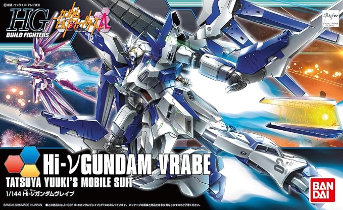 Bandai | HGBF Gundam Hi-Nu Vrabe | Gundam Build Fighters (1/144)