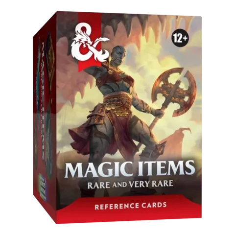 Dungeons & Dragons | Magic Items: Rare & Very Rare | Reference Cards (EN)