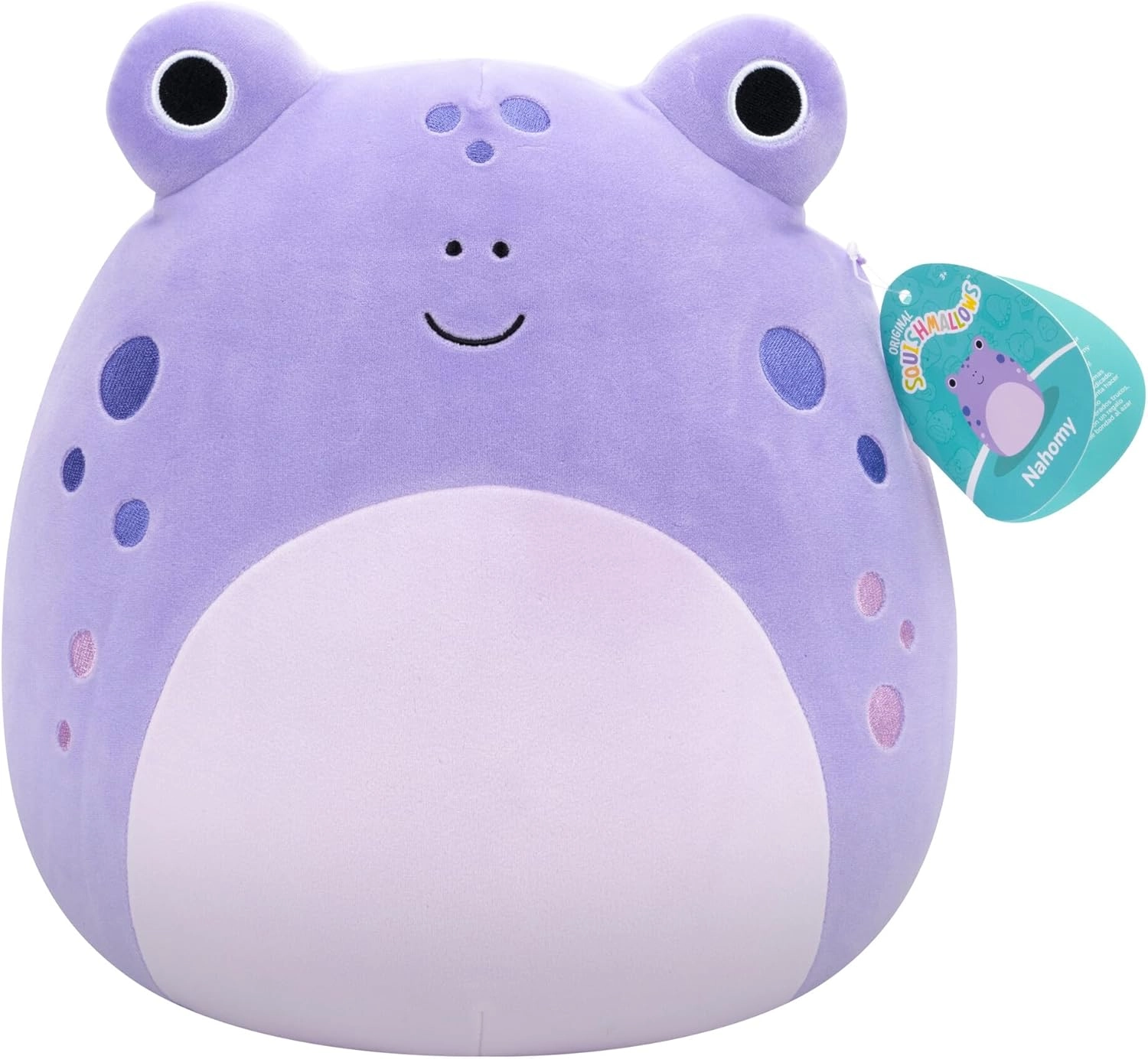 Jazwares | Squishmallows Nahomy Lavender Tadpole | 30cm Medium Plush