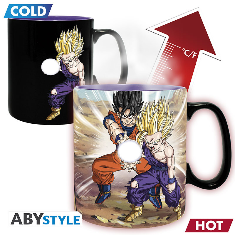 Abysse: Dragon Ball - Mug Heat Change (460ml) - DBZ/Son Gohan & Cell