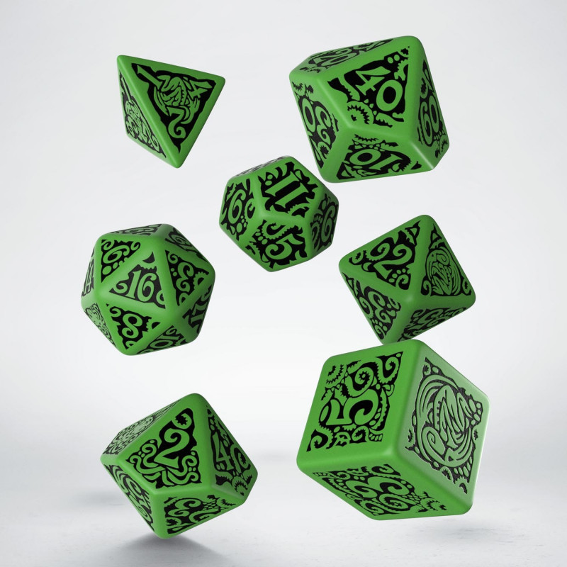 Q Workshop | The Outer Gods | Call Of Cthulhu Dice Set