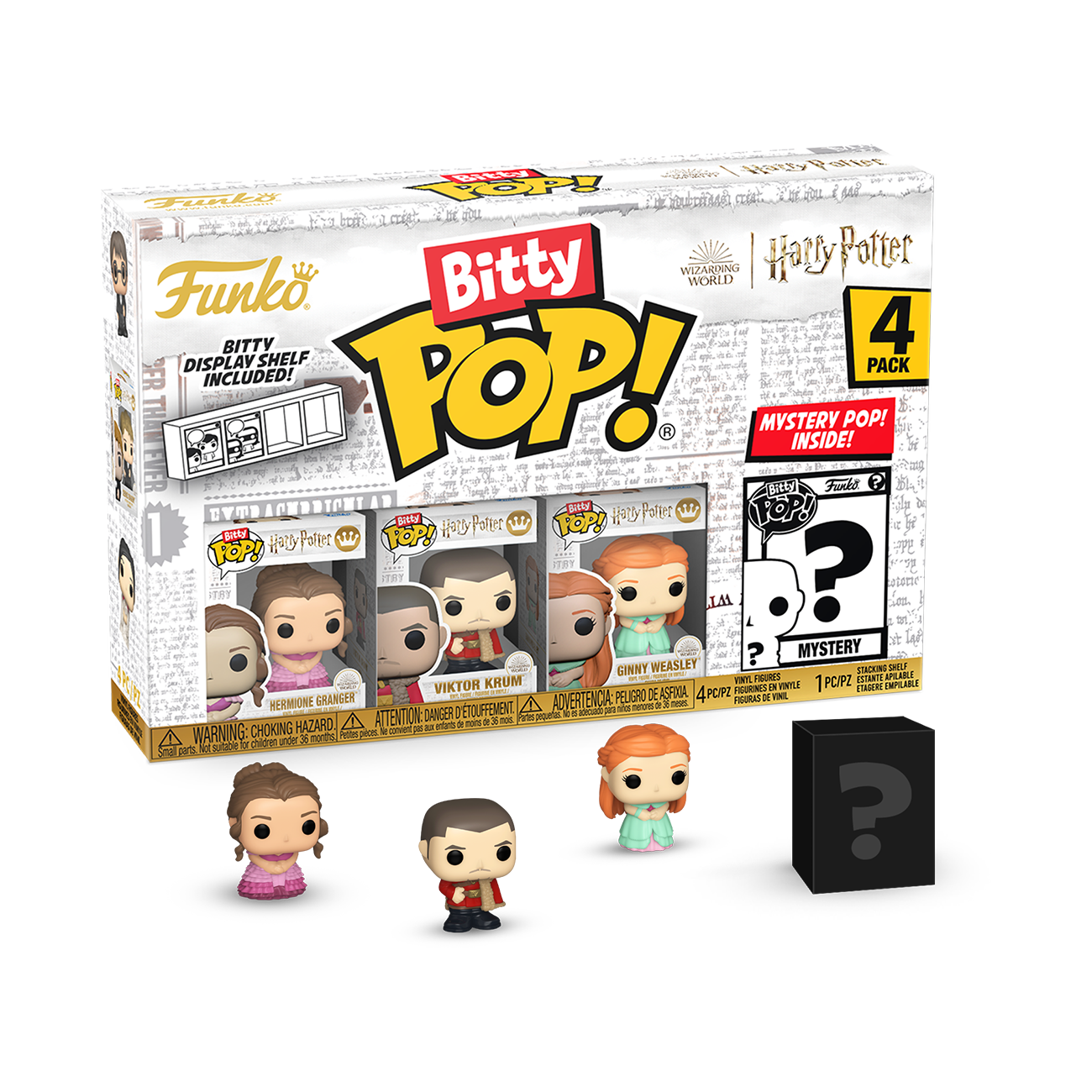 Bitty POP!: Hermione 4-Pack - Harry Potter