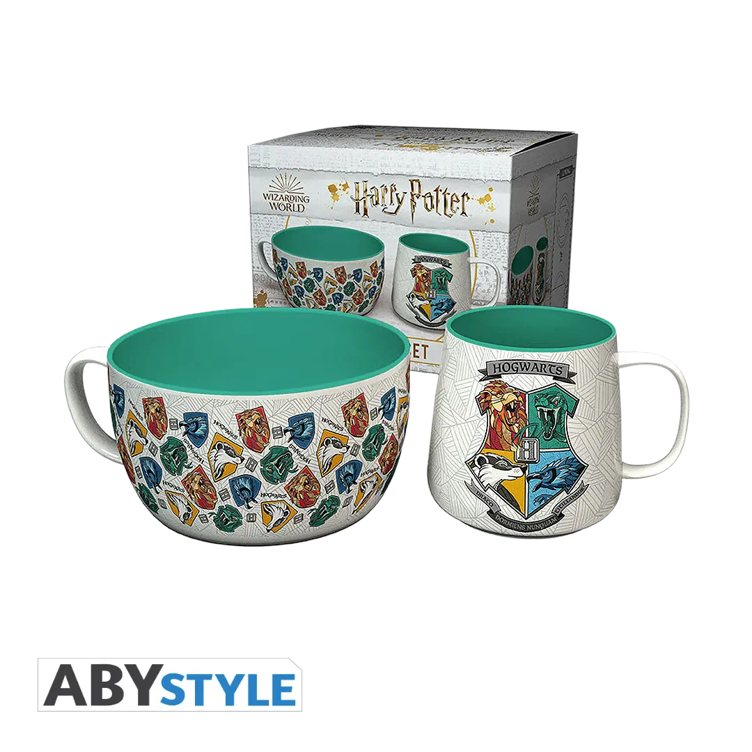 Abysse: Harry Potter Breakfast Set Mug + Bowl - Stand Together