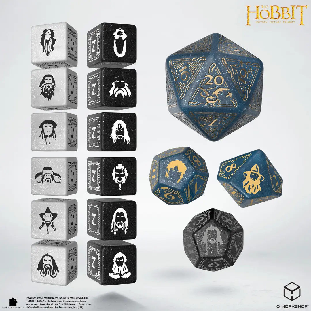 Q Workshop | Aether Vale | The Hobbit TCG Dice Set