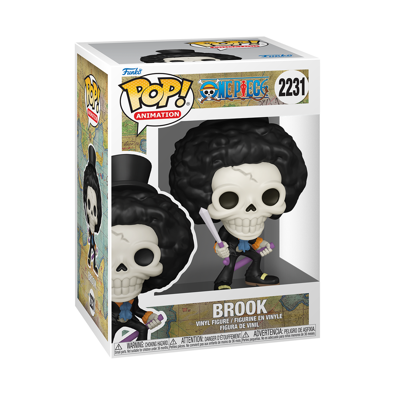 POP! Animation | Brook with Soul Solid | One Piece
