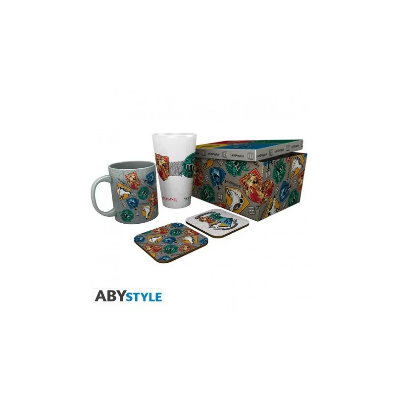 Harry Potter | Stand Together | Gift Set (XXL Glass, Mug & 2 Coasters)