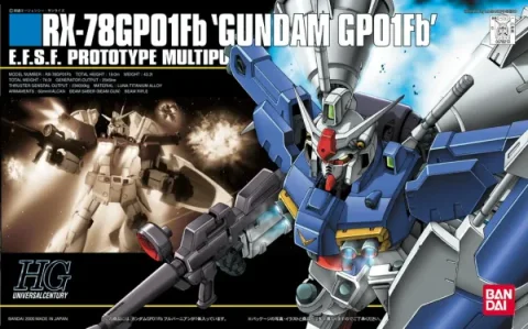 Bandai | HGUC RX-78GP01Fb Gundam GP01Fb | Mobile Suit Gundam 0083: Stardust Memory (1/144)