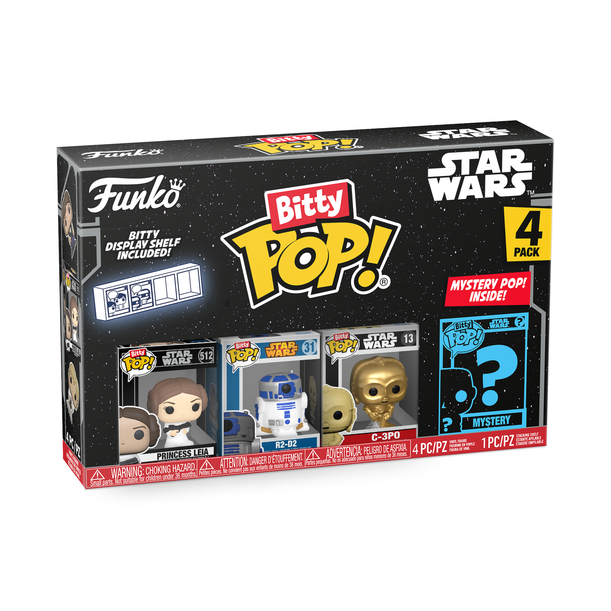 Bitty POP!: Leia 4PK - Bitty POP! 4-Pack