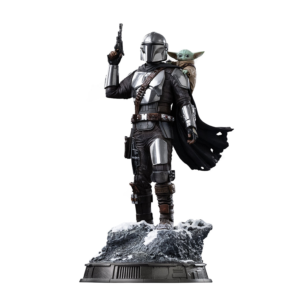Iron Studios | The Mandalorian and Grogu | Mandalorian and Grogu Movie Art Scale 1/10