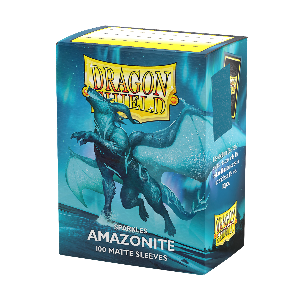 Dragon Shield | Amazonite | Matte Sleeves Standard Size