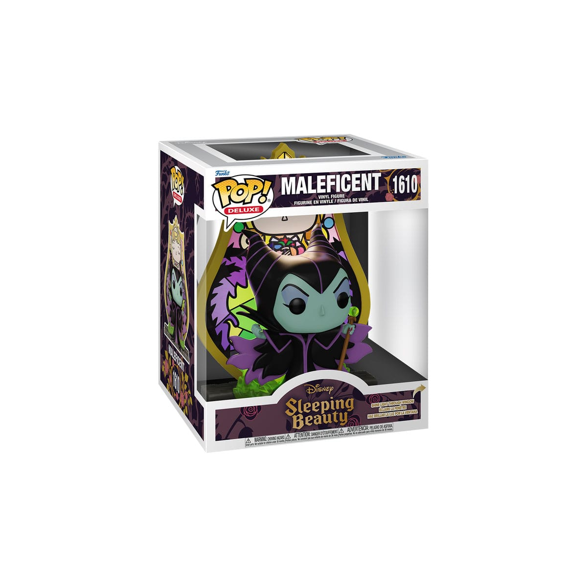 POP! Deluxe | Maleficent (Princess Aurora Stained Glass) | Disney Villians