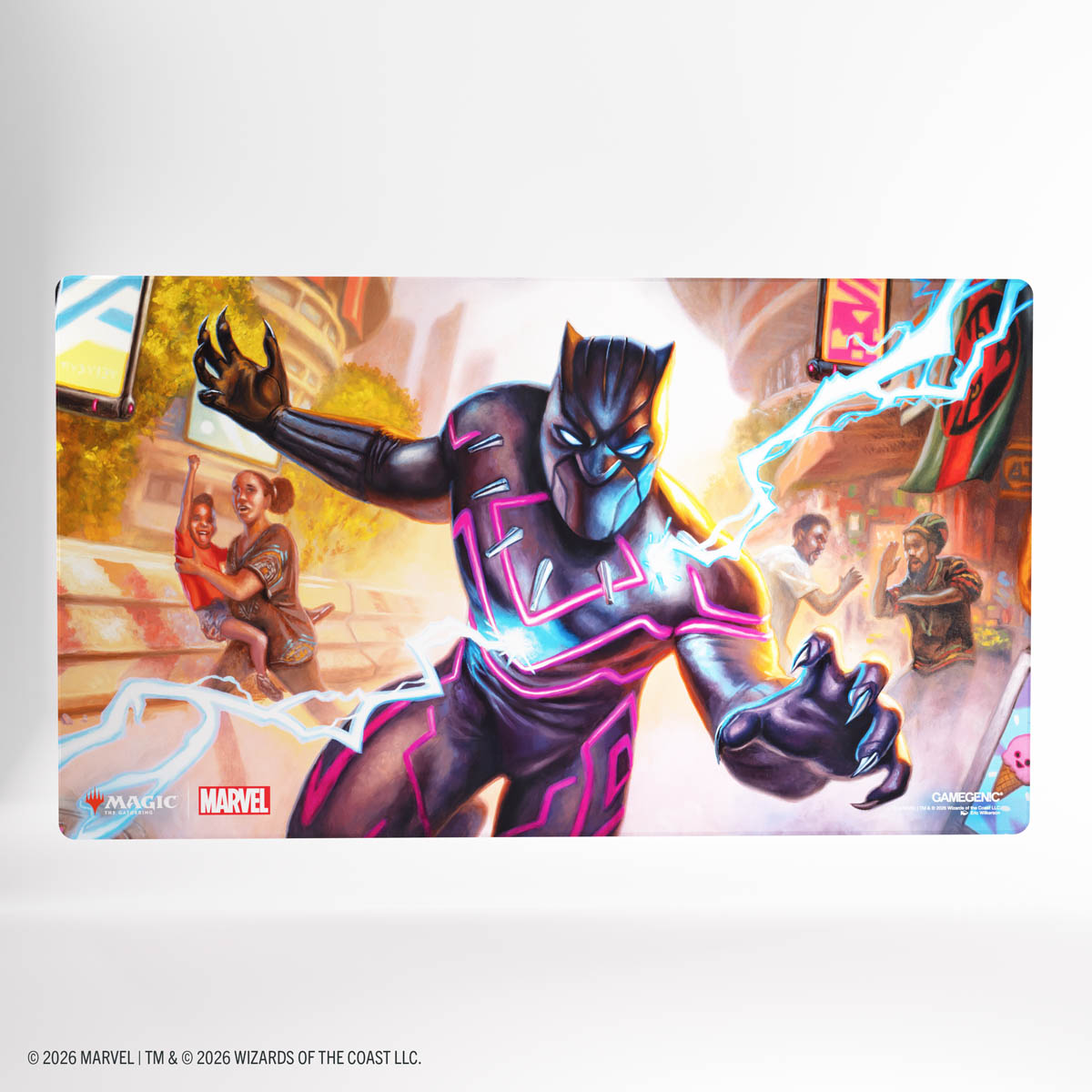 Gamegenic | Marvel Super Heroes - Striking Black Panther | Shiny Playmat