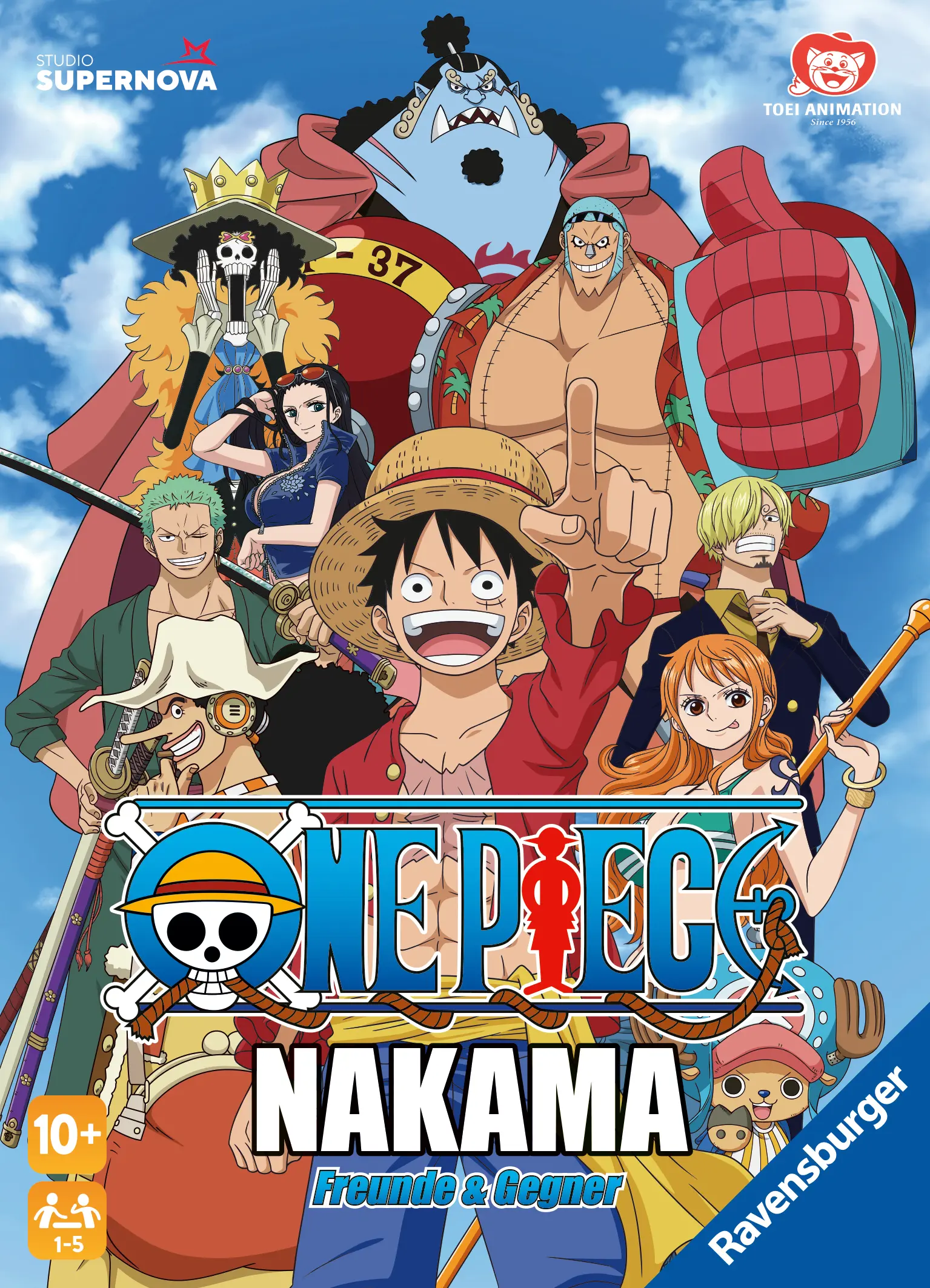 Ravensburger | One Piece Nakama | Gesellschaftsspiel