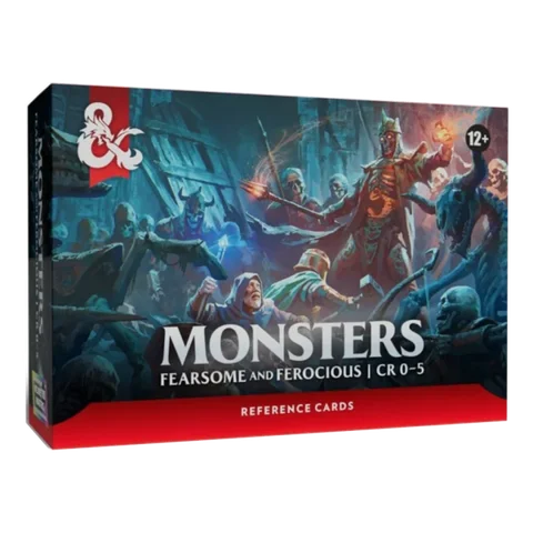 Dungeons & Dragons | Monstes: Fearsome and Ferocious | Reference Cards (EN)