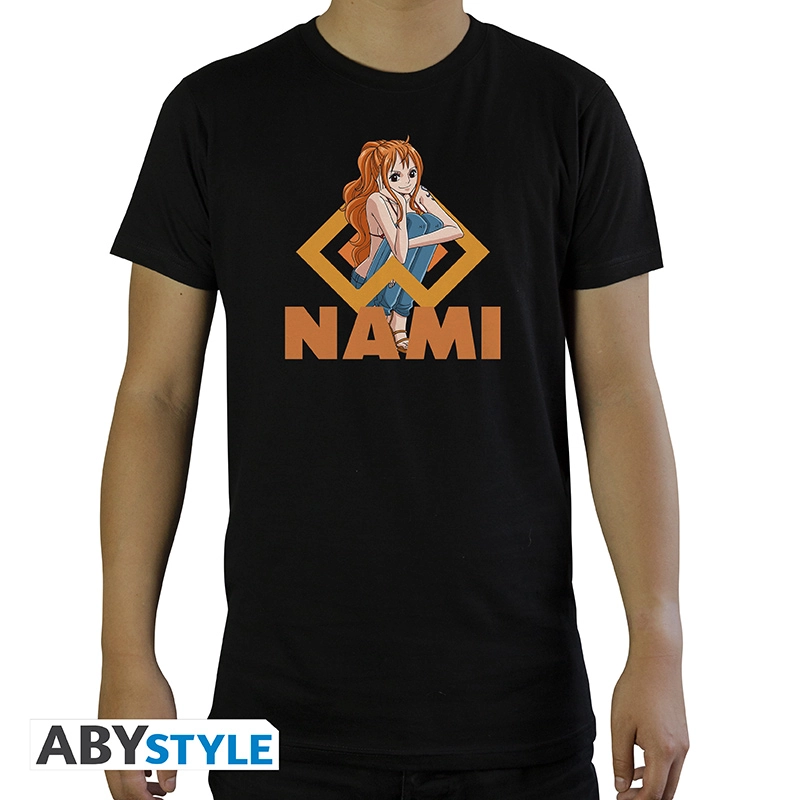 Abysse: One Piece - Basic T-Shirt Herren (XL) - Nami
