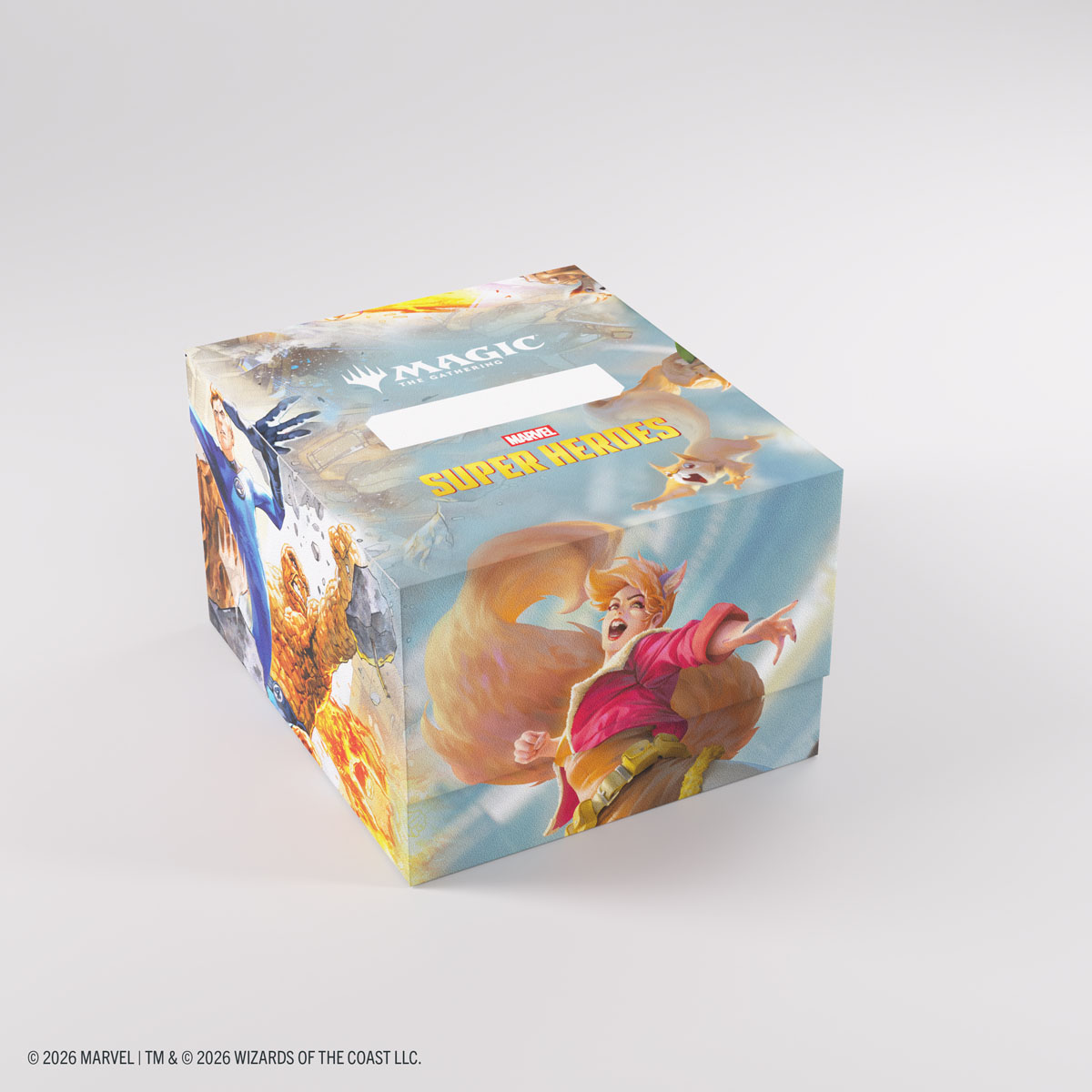 Gamegenic | Marvel Super Heroes - Fantastic 4/Go Nuts | Deckbox Soft 100+ XL