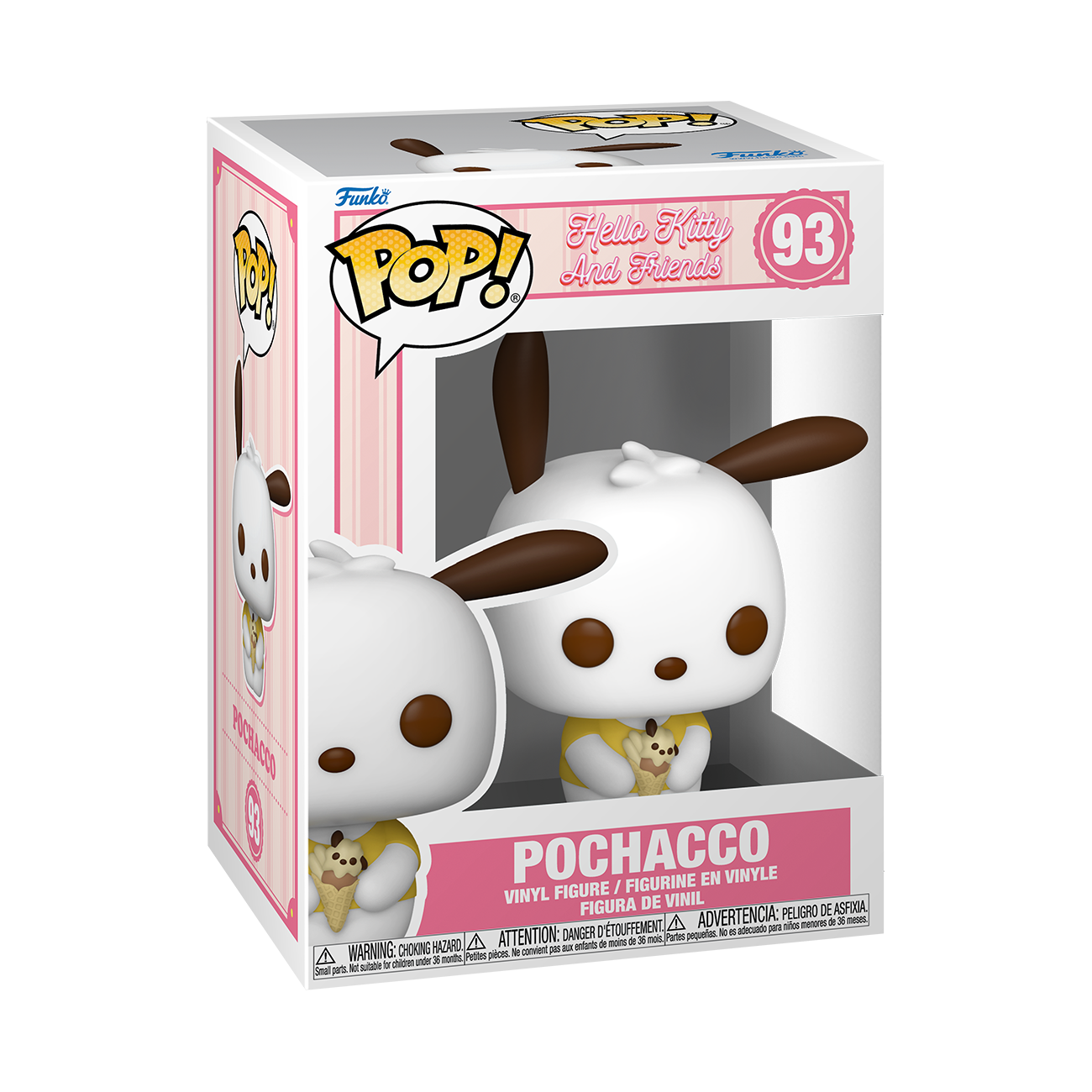 POP! Sanrio: Pochacco with Ice Cream - Hello Kitty