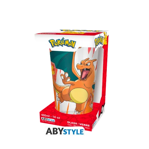 Abysse: Pokémon Charizard -Large Glass Premium (400ml)