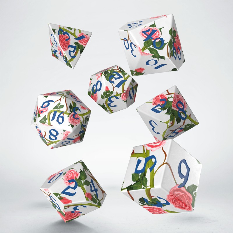 Q Workshop | Roses | Full Art Dice Set™