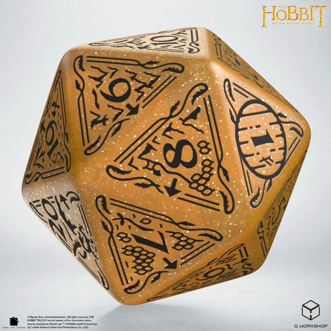 Q Workshop | Solaris TCG Jumbo Die | The Hobbit Spindown D20