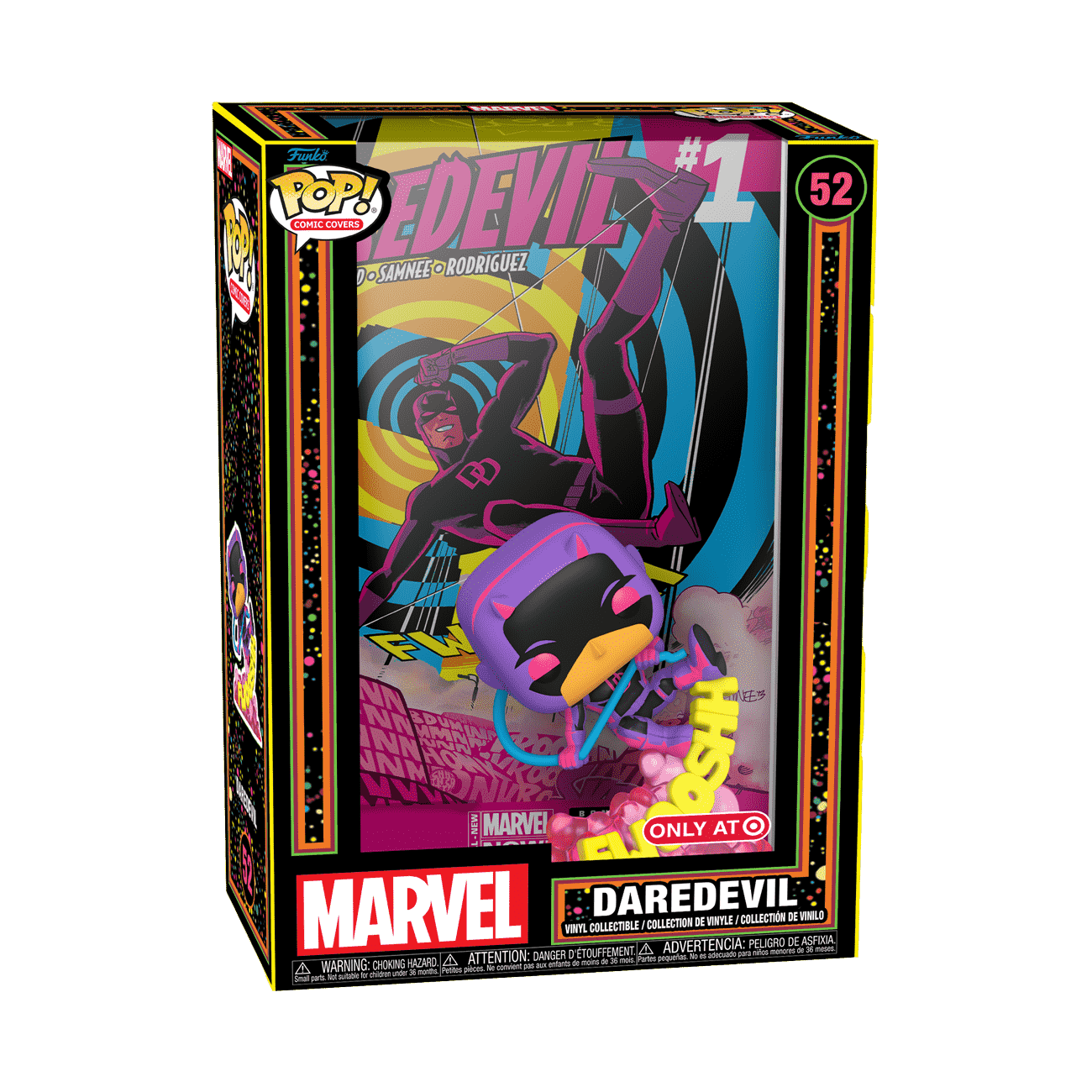 POP Comic Cover: Daredevil #1 (2014) (Black Light) - Daredevil