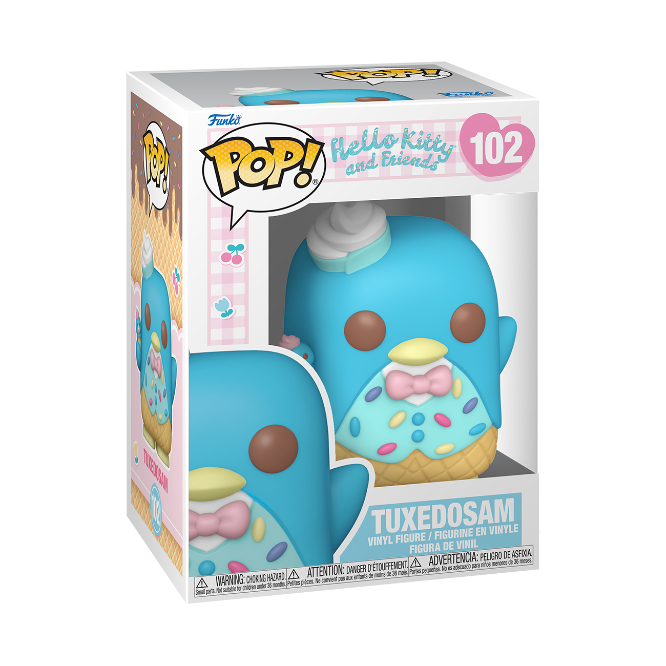 POP! Sanrio | Tuxedo Sam with Ice Cream | Hello Kitty