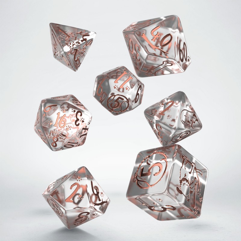 Q Workshop | Bubbles | Dogs Dice Set