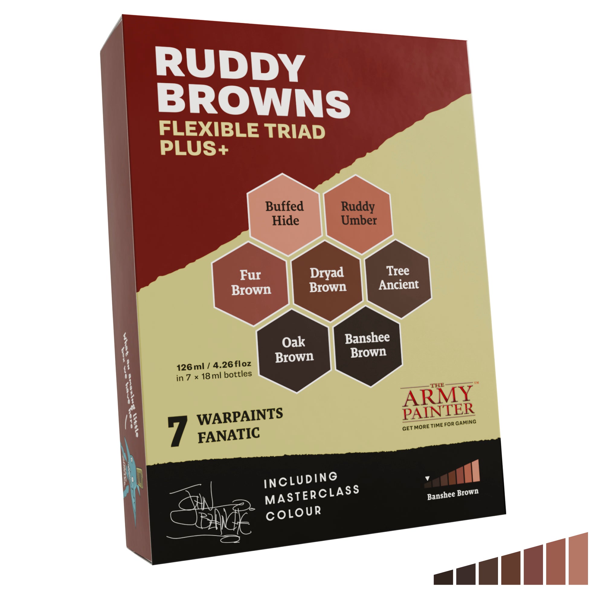 The Army Painter - Ruddy Browns - Flexible Triad PLUS+