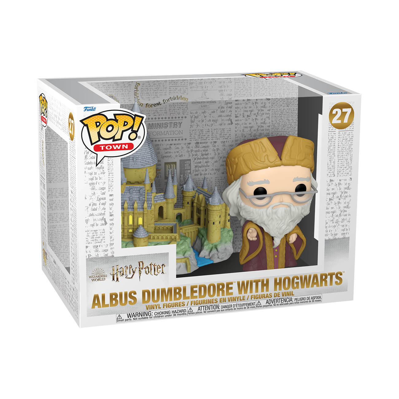 Pop! Town | Albus Dumbledore with Hogwarts | Harry Potter