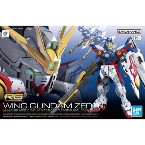 Bandai | RG XXXG-00W0 Wing Gundam Zero | New Mobile Report Gundam Wing (1/144)